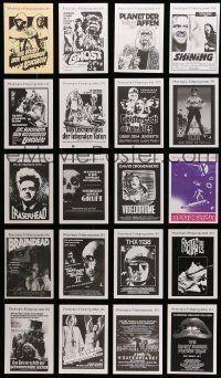 3a064 LOT OF 33 PHANTOPIA-FILMPROGRAMM GERMAN PROGRAMS '90s great images from horror movies!