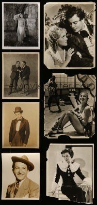 3a128 LOT OF 19 8X10 TO 11X14 STILLS '40s-60s scenes & portraits from a variety of movies!