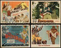 3a129 LOT OF 25 REPRO LOBBY CARDS '90s Flash Gordon, The Mysterians, Return of the Fly & more!