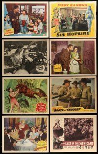 3a215 LOT OF 37 LOBBY CARDS '40s great scenes from a variety of different movies!