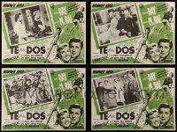 3a239 LOT OF 22 WARNER BROS. MUSICAL MEXICAN LOBBY CARDS '50s scenes from a variety of movies!