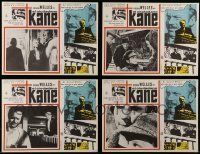 3a243 LOT OF 12 1960S CITIZEN KANE RE-RELEASE MEXICAN LOBBY CARDS R60s Orson Welles' masterpiece!