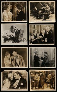 3a284 LOT OF 39 8X10 STILLS '20s-30s scenes & portraits from a variety of different movies!