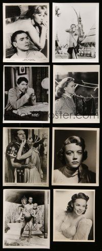 3a292 LOT OF 27 8X10 STILLS '40s-60s scenes & portraits from a variety of different movies!