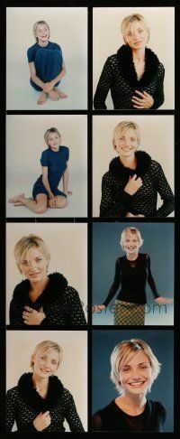 3a294 LOT OF 26 CAMERON DIAZ 8X10 PHOTO SHOOT STILLS '90s great sexy images by Kate Garner!