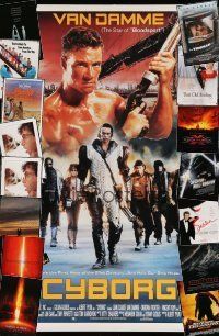 3a499 LOT OF 16 UNFOLDED MOSTLY DOUBLE-SIDED MOSTLY 27X40 ONE-SHEETS '90s-00s great movie images!