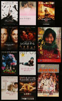3a062 LOT OF 11 JAPANESE CHIRASHIS AND HONG KONG TRADE ADS '90s-00s a variety of movie images!