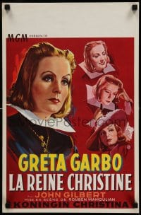 3b801 QUEEN CHRISTINA Belgian R50s great completely different art of glamorous Greta Garbo!