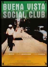 3b113 BUENA VISTA SOCIAL CLUB German '99 Wim Wenders, Cuban folk music, Ry Cooder!