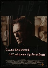 3b158 TRUE CRIME German '99 great images of director & detective Clint Eastwood!
