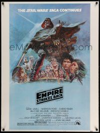 3c365 EMPIRE STRIKES BACK style B 30x40 '80 George Lucas sci-fi classic, cool artwork by Tom Jung!