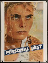 3c406 PERSONAL BEST 30x40 '82 great close-up of athletic determined Mariel Hemingway!