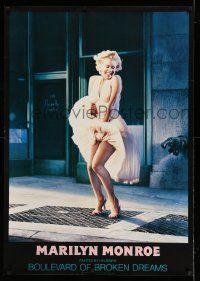 3c074 BOULEVARD OF BROKEN DREAMS 33x47 commercial poster '88 Helnwein art of Marilyn Monroe!