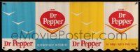 3c072 DR PEPPER 20x55 advertising poster '60s distinctly different, classic mid-60s logos!