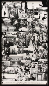 3c087 HOLLYWOOD ENDING special 28x50 '02 Woody Allen, final frames from 52 different movies