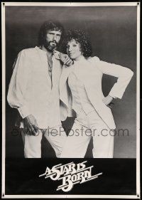 3c091 STAR IS BORN 2 41x58 specials '77 Kris Kristofferson, Barbra Streisand, rock 'n' roll!