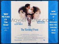 3c084 TURNING POINT subway poster '77 artwork of Shirley MacLaine & Anne Bancroft by John Alvin!