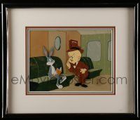 3d002 BUGS BUNNY framed animation cel '80 with Elmer Fudd in The Bugs Bunny Mystery Special!