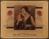 3d231 ROSE OF BLOOD 1/2sh '17 Russian revolutionary Theda Bara kills nobles while married to one!