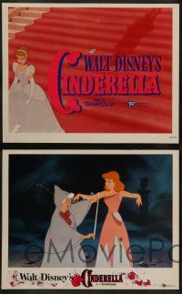 3d124 CINDERELLA 8 LCs R57 Disney's classic musical cartoon, the greatest love story ever told!