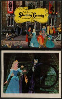 3d144 SLEEPING BEAUTY 8 LCs '59 Disney classic, includes title card from Technirama 70, ultra rare!