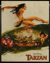 3d151 TARZAN 9 LCs '99 Disney cartoon created from the famous Edgar Rice Burroughs story!