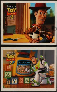 3d153 TOY STORY 2 11 LCs '99 Woody, Buzz Lightyear, Disney and Pixar animated sequel!
