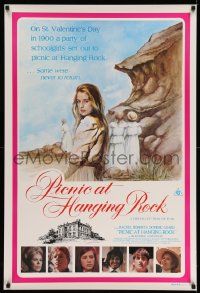 3g200 PICNIC AT HANGING ROCK Aust 1sh '75 Peter Weir classic about vanishing schoolgirls!