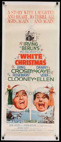 3g405 WHITE CHRISTMAS insert R61 Bing Crosby, Danny Kaye, Clooney, Vera-Ellen, Irving Berlin!