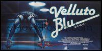 3g031 BLUE VELVET Italian 3p '86 directed by David Lynch, gruesome artwork by Enzo Sciotti, rare!