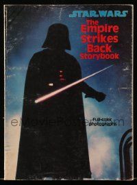3h419 EMPIRE STRIKES BACK softcover storybook '84 with lots of full-color photographs!