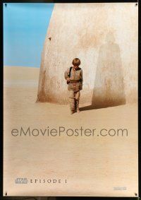 3h350 PHANTOM MENACE teaser DS bus stop '99 George Lucas, Star Wars Episode I, Anakin w/Vader shadow