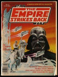 3h384 EMPIRE STRIKES BACK comic magazine '80 the official comics adaptation of most awaited film!