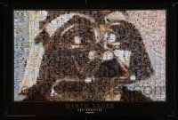 3h264 DARTH VADER 24x36 commercial poster '97 cool photomosaic image by Robert Silvers