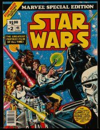 3h383 STAR WARS COMIC BOOK #2 special edition magazine '77 the official Marvel Comics adaptation!