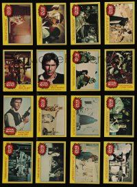 3h367 STAR WARS Topps trading cards '77 George Lucas classic sci-fi, many images from series #3!