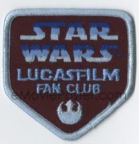3h438 STAR WARS FAN CLUB patch '70s George Lucas, Lucasfilm fan club!