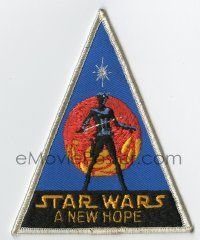 3h435 STAR WARS patch '80s George Lucas classic, A New Hope, image of Luke with lightsaber.