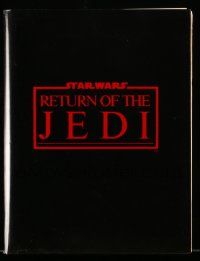 3h025 RETURN OF THE JEDI presskit w/ 16 stills '83 George Lucas classic, Mark Hamill, Ford!