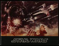 3h400 STAR WARS souvenir program book 1977 George Lucas classic, Jung art!