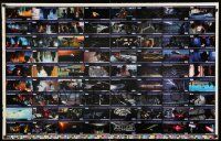 3h353 EMPIRE STRIKES BACK two printer's test uncut Topps trading card sheets '95 many images!