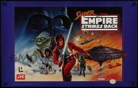3h253 EMPIRE STRIKES BACK 24x37 special '93 sci-fi art by Winters for the Super Nintendo video game!