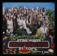3h334 STAR WARS CELEBRATION EUROPE '07 23x23 art print '07 fantastic Sgt. Peppers parody image!