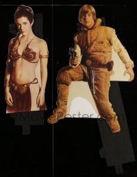 3h448 STAR WARS TRILOGY standee '97 41-piece die-cut 3-dimensional display with all characters!