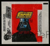3h417 EMPIRE STRIKES BACK 6 Topps bubble gum trading card wrappers '80 George Lucas, Darth Vader!