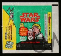 3h412 STAR WARS 13 Topps bubble gum trading card wrappers '77 George Lucas, advertising Kenner toys