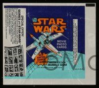 3h414 STAR WARS 8 Topps bubble gum trading card wrappers '77 George Lucas, special offer!