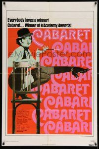 3j138 CABARET 1sh R74 Liza Minnelli in Nazi Germany, Bob Fosse, winner of 8 Academy Awards!