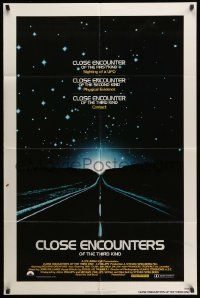 3j174 CLOSE ENCOUNTERS OF THE THIRD KIND 1sh '77 Richard Dreyfuss, Spielberg classic!
