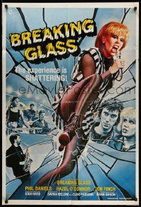 3j122 BREAKING GLASS English 1sh '80 Hazel O'Connor is outrageous & rebellious, post punk!